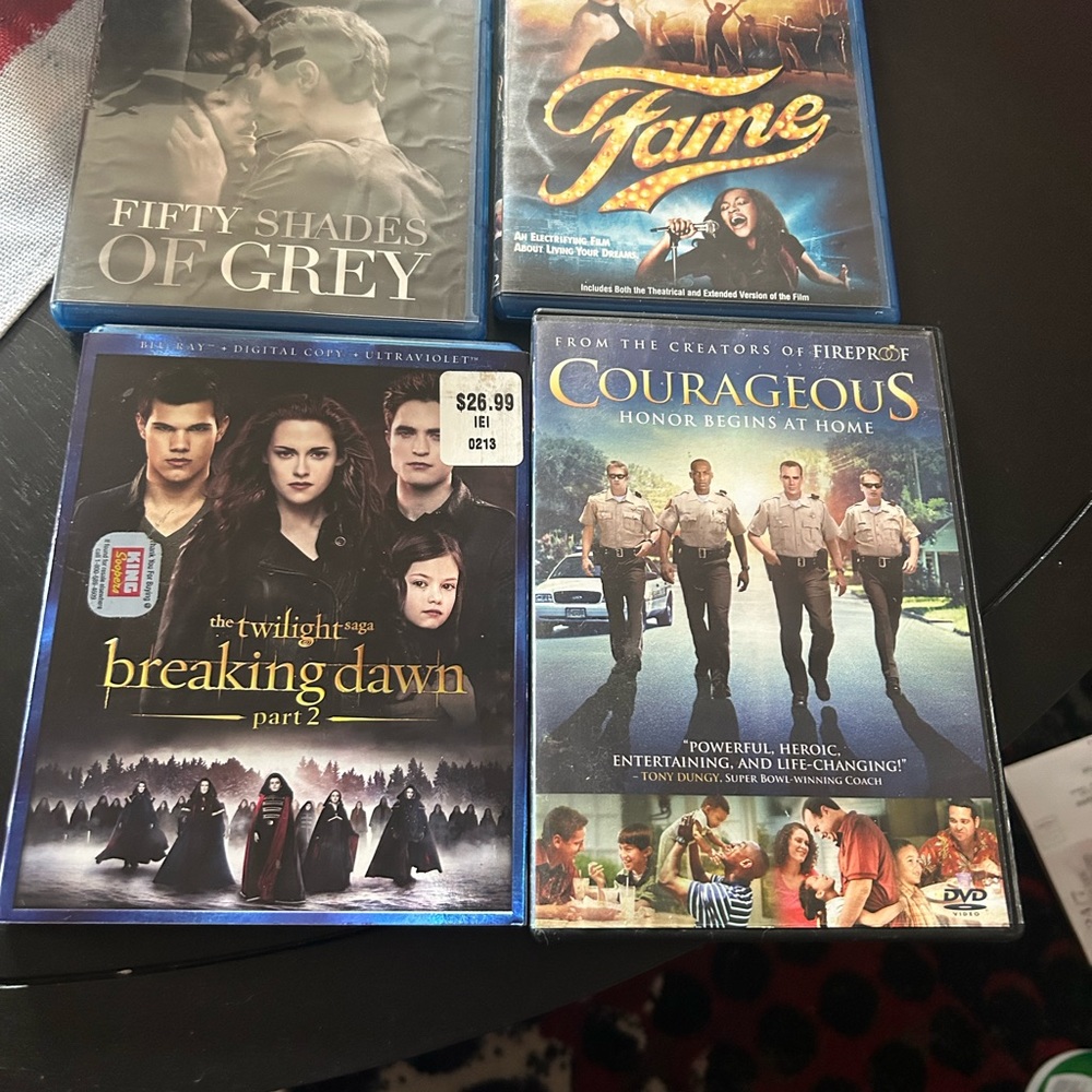3 Blu-ray’s and 1 dvd. EUC